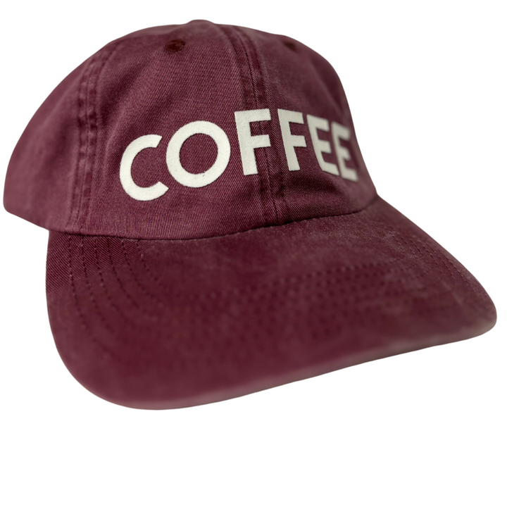 Coffee Baseball Cap - Plum - Main Street Roasters