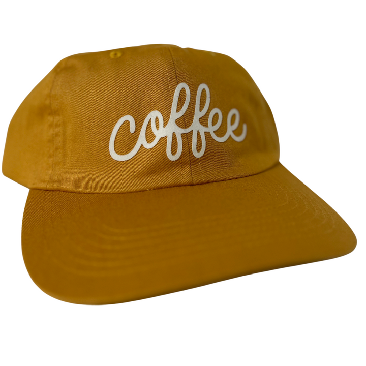 Coffee Baseball Cap - Yellow - Main Street Roasters