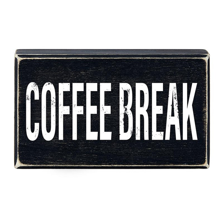 Coffee Canvas Signs - Coffee Break - Main Street Roasters