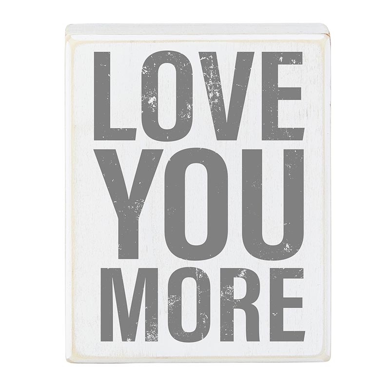 Coffee Canvas Signs - Love You More - Main Street Roasters