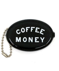 Coin Pouch - Coffee Money - Black - Main Street Roasters