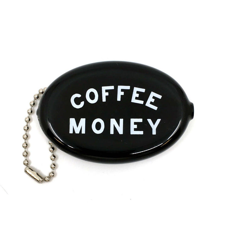 Coin Pouch - Coffee Money - Black - Main Street Roasters