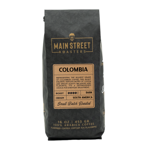 Colombian Supremo Coffee WHS - Main Street Roasters®