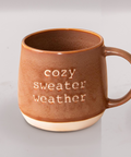 Cozy Stoneware Sweater Weather Mug - Main Street Roasters®