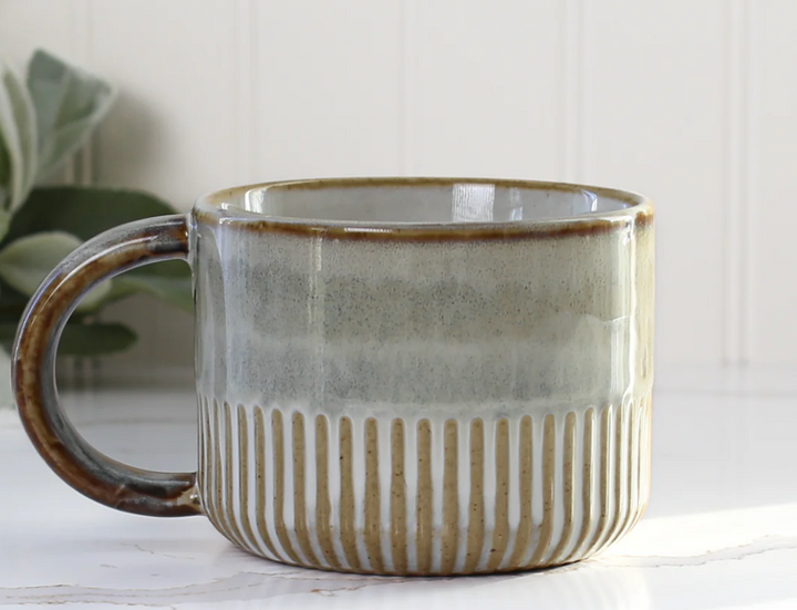 Crimped Bottom Mug - Back