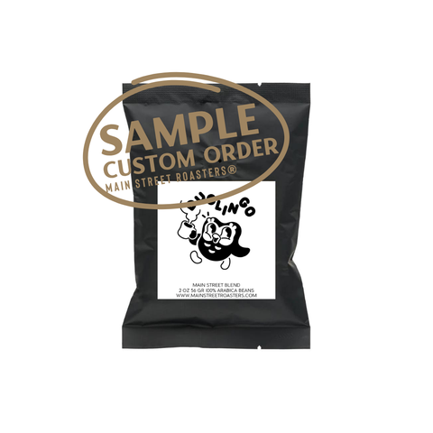 Custom Business Coffee Packet 2 ounce | 50 ct. - Main Street Roasters®