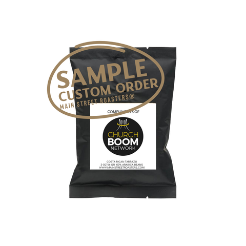 Custom Business Coffee Packet 2 ounce | 50 ct. - Main Street Roasters®