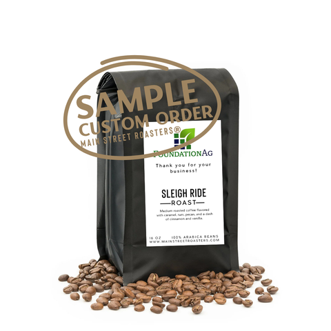 Custom Label Coffee | One Pound Business Gift - Main Street Roasters®