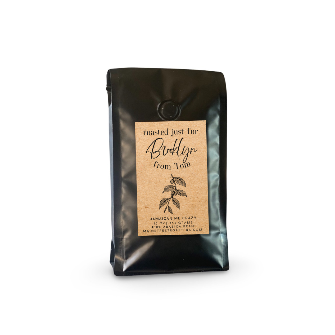 Custom Label Coffee | One Pound Gift - Main Street Roasters