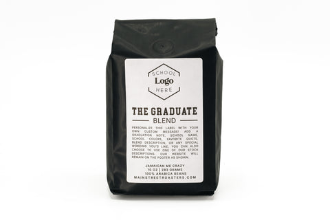 Custom Graduate Coffee Labeled Coffee Bag