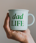 Dad Life 11 oz Campfire Coffee Mug - Blue - In Hand