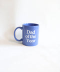 Dad of the Year Ceramic Mug - Blue - Back