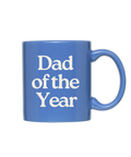Dad of the Year Ceramic Mug - Blue - Front