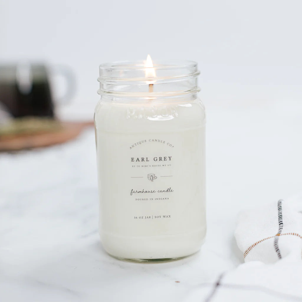 Earl Grey Candle 16oz | Antique Candle Co.® - Main Street Roasters