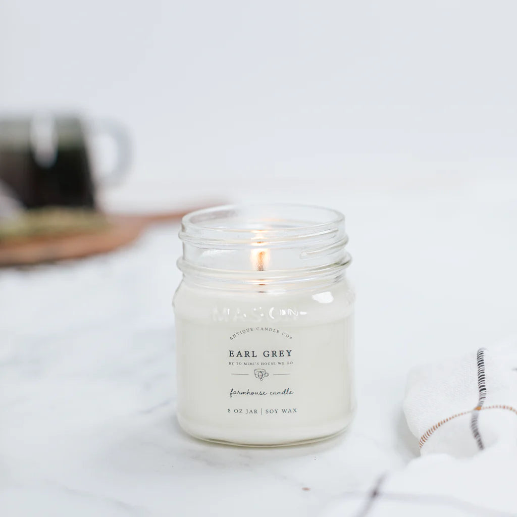 Earl Grey Candle 8oz | Antique Candle Co.® - Main Street Roasters