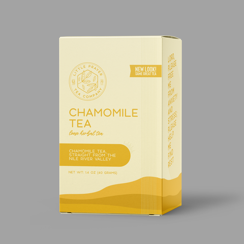 Egyptian Chamomile Tea: Calming, Caffeine-Free Relaxation - Little Prayer Tea Company - Main Street Roasters