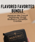 Flavored favorites bundle with Main Street Smokehouse packaging on a beige background