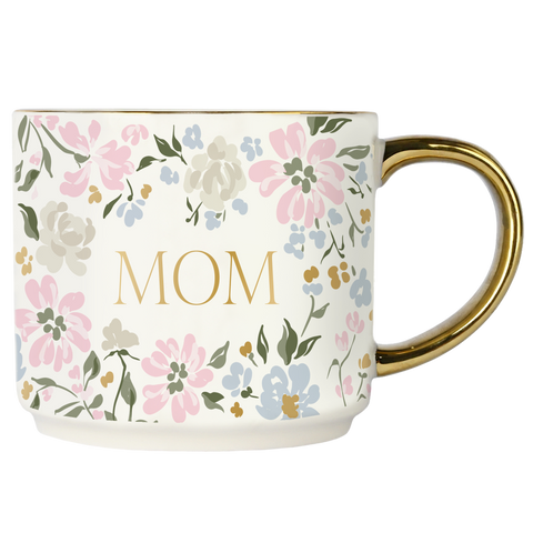 Floral Mom Mug - Front