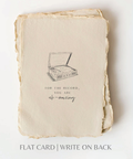 For the record You are Uh-mazing Greeting Card Front - Paper Baristas