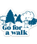 Go for a Walk Sticker Main Street Roasters
