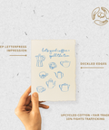 Grab Coffee + Spill Tea Greeting Card Info - Paper Baristas