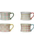 Hand-Painted Patterned Mugs - All 4 Styles