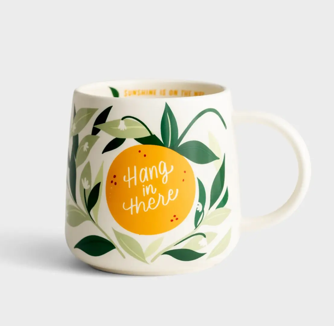 Hang in There Ceramic Mug - Front -  Main Street Roasters