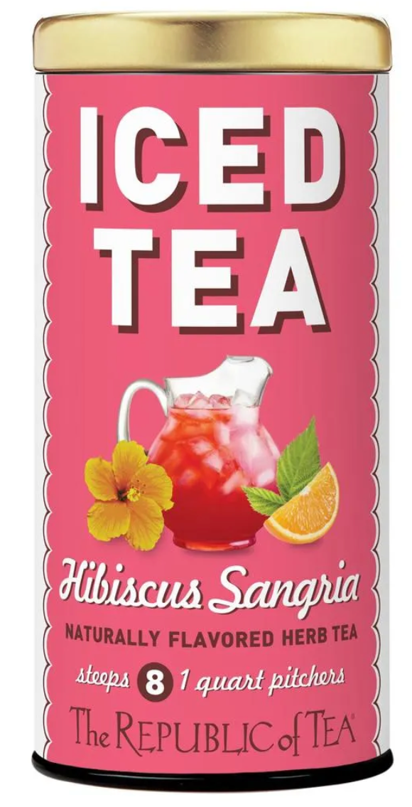 Iced Tea Pouches - Hibiscus Sangria - Republic of Tea - Main Street Roasters