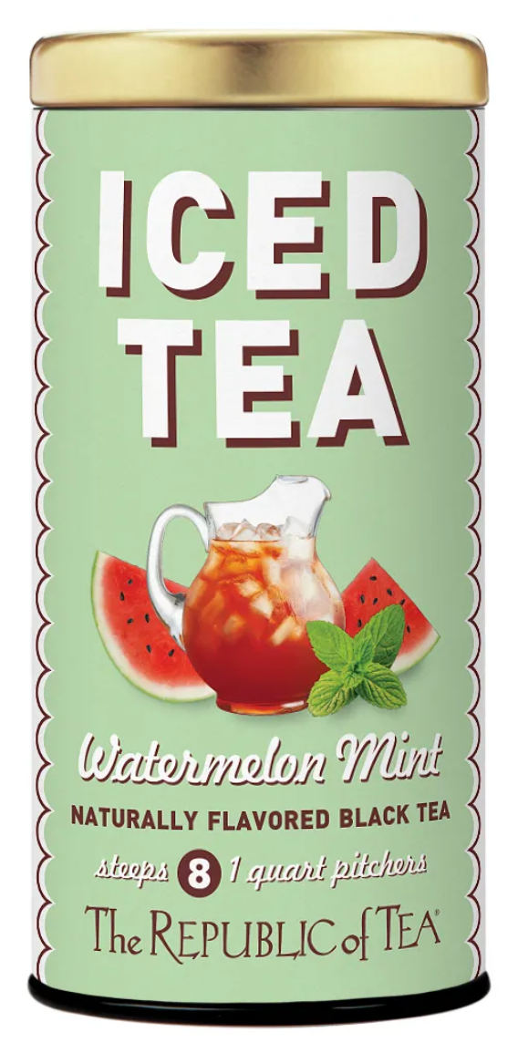 Iced Tea Pouches - Watermelon Mint - Republic of Tea - Main Street Roasters