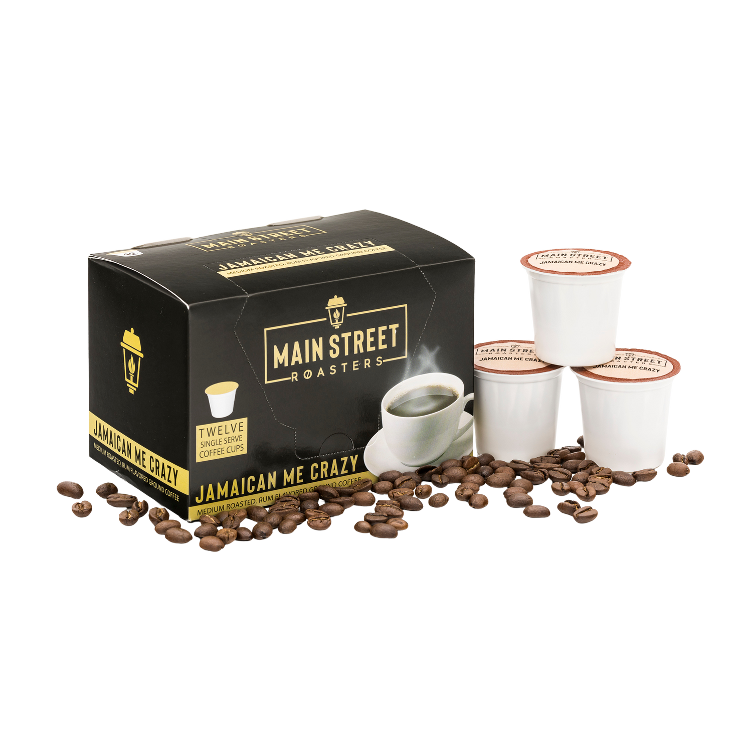 Jamaican Me Crazy® K-Cup Compatible Coffee – Main Street Roasters®