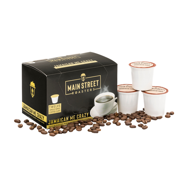 Jamaican Me Crazy K-Cup Compatible Coffee Main Street Roasters 