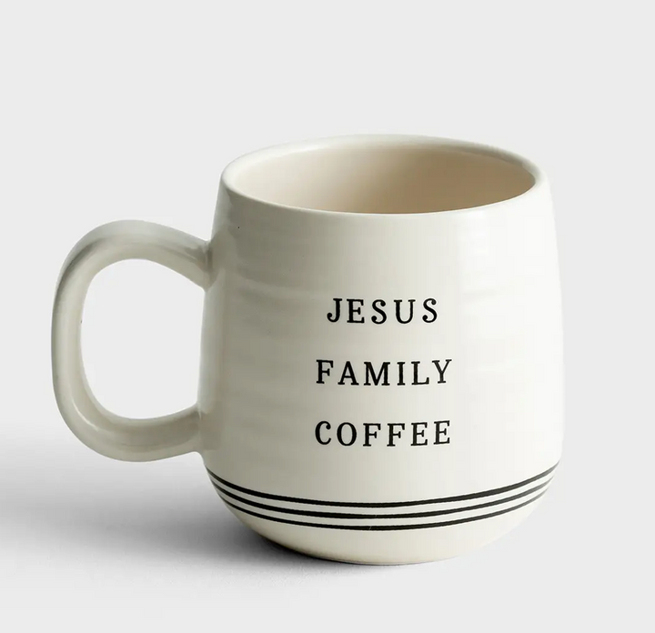 Jesus Family Coffee Ceramic Mug - Back - Main Street Roasters