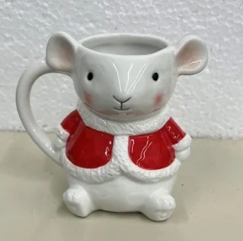 Jolly Holiday Mug Collection - Mouse - Main Street Roasters