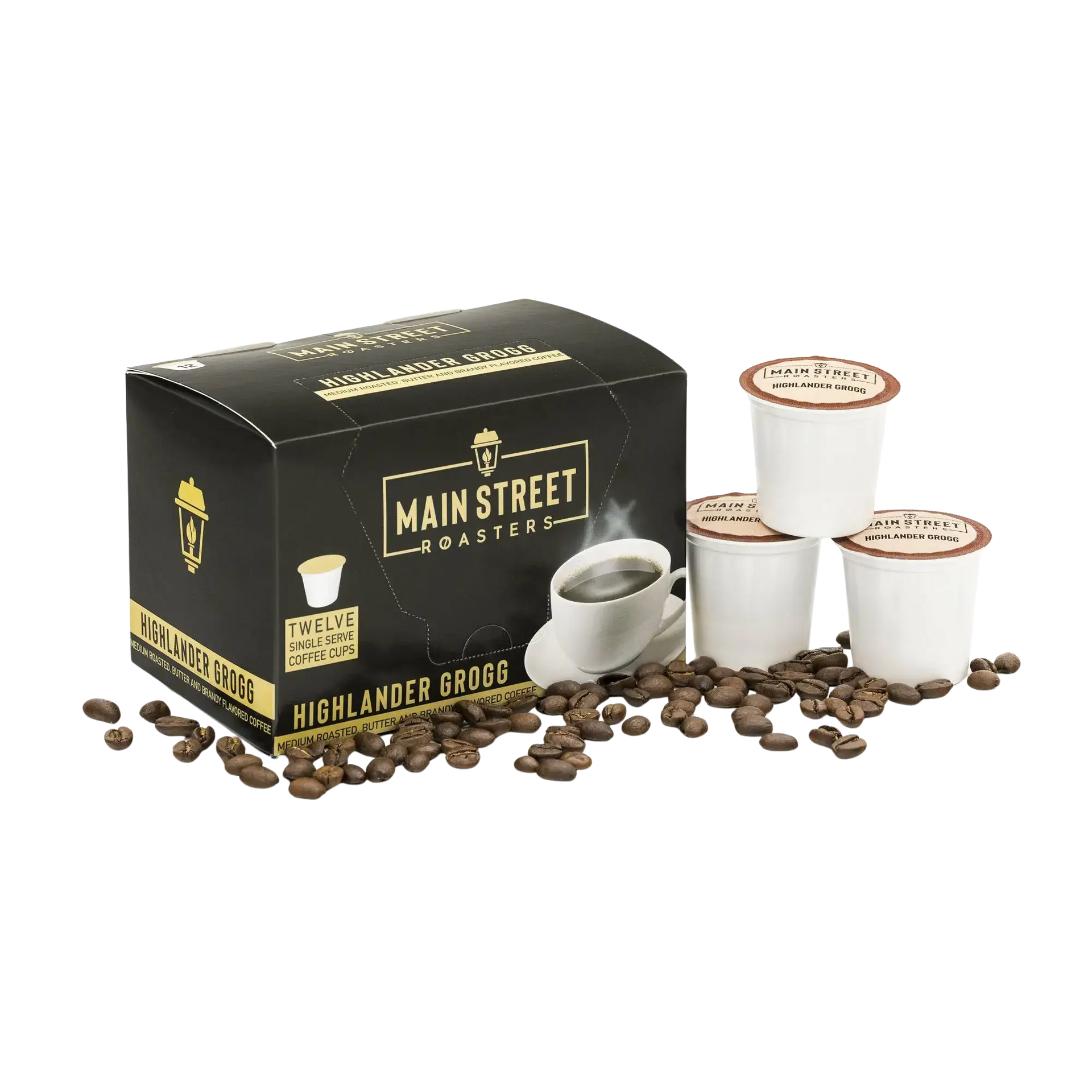 Highlander Grogg Keurig Compatible Coffee - Buttery, Creamy, K Cup
