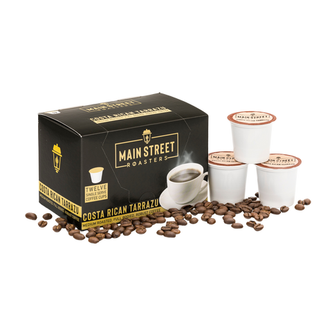 Costa Rican K-Cup Compatible Coffee -  Main Street Roasters 