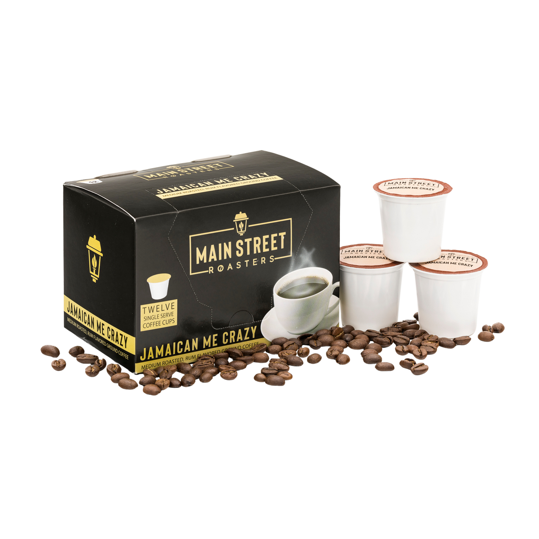 Jamaican Me Crazy K-Cup Compatible Coffee Main Street Roasters 