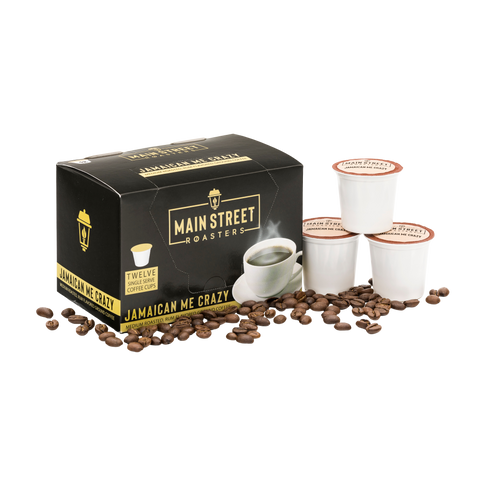 Jamaican Me Crazy K-Cup Compatible Coffee Main Street Roasters 