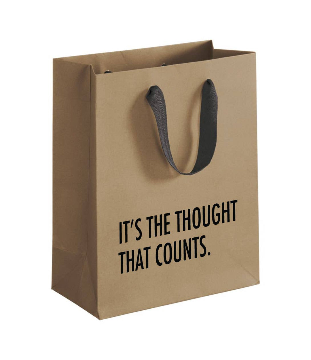 Pretty Alright Goods - Kraft Gift Bags - It's The Thought That Counts - Main Street Roasters