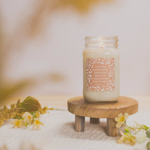 Antique Candle Co.® - “Let Your Roots Grow” Soy Candle - Main Street Roasters
