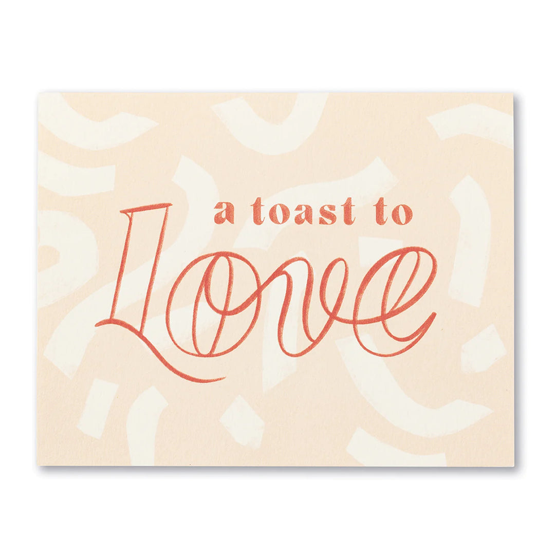 Love Muchly Cards - Toast to Love - Main Street Roasters