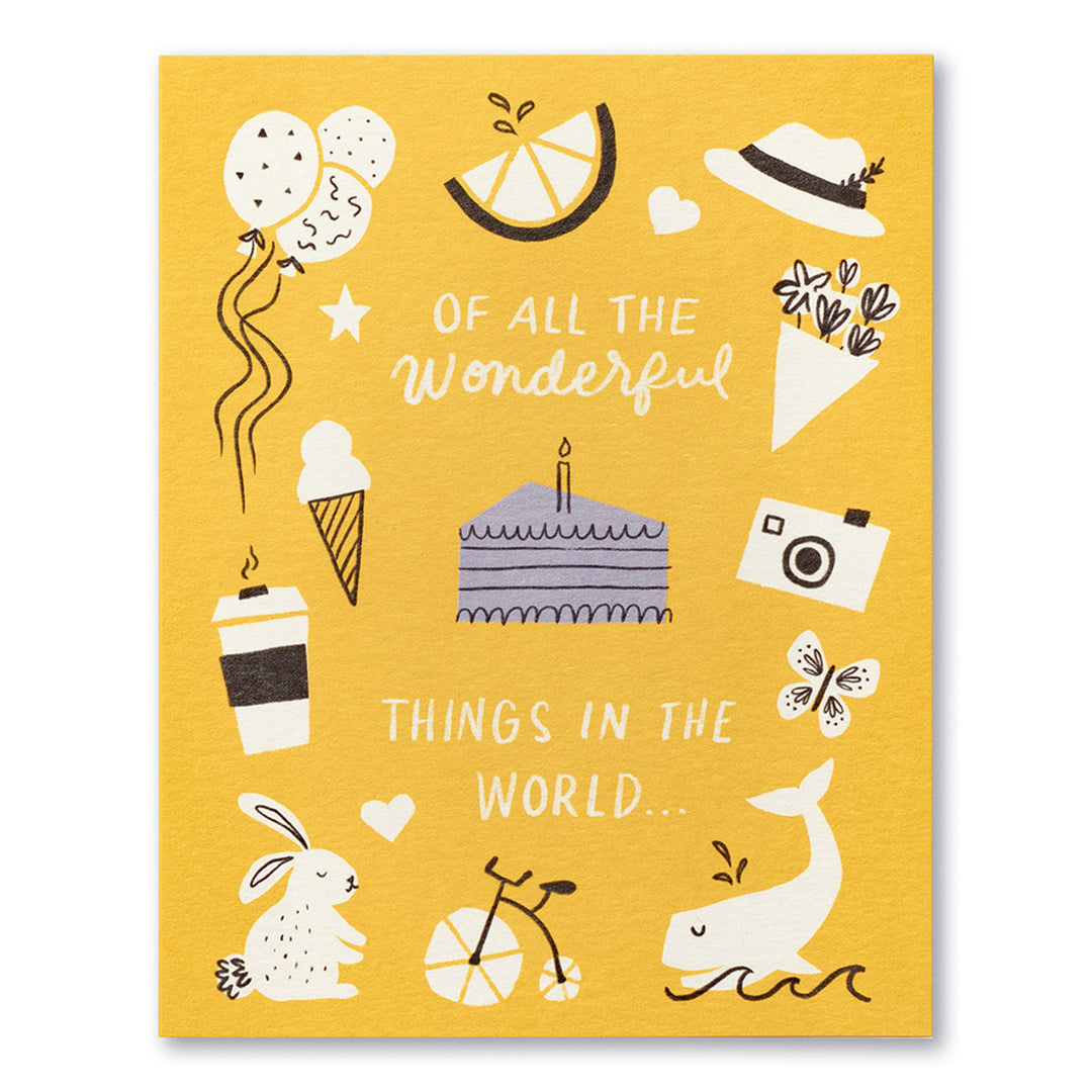 Love Muchly Cards - Of All The Wonderful Things - Main Street Roasters