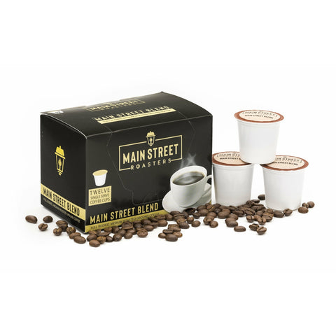 Main Street Blend K-Cup Compatible Single Serve Coffee WHS - Main Street Roasters 