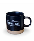 Main Street Roasters Black Ceramic Mug - 11oz - Main Street Roasters