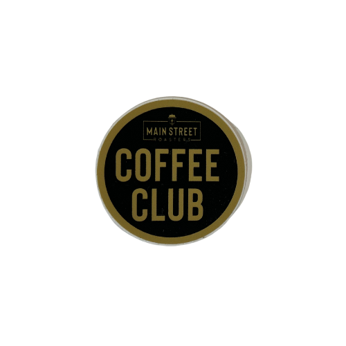 MSR Logo Sticker - Coffee Club - Main Street Roasters