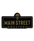 MSR Logo Sticker - Rectangle - Main Street Roasters