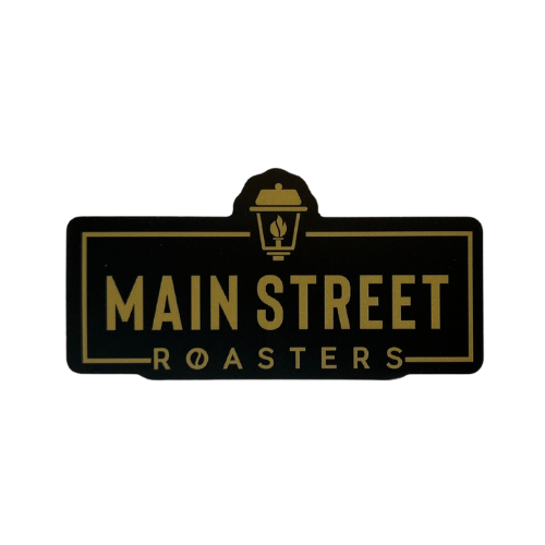 MSR Logo Sticker - Rectangle - Main Street Roasters