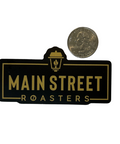 MSR Logo Sticker - Rectangle - Main Street Roasters