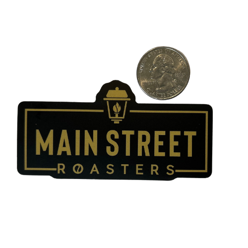 MSR Logo Sticker - Rectangle - Main Street Roasters