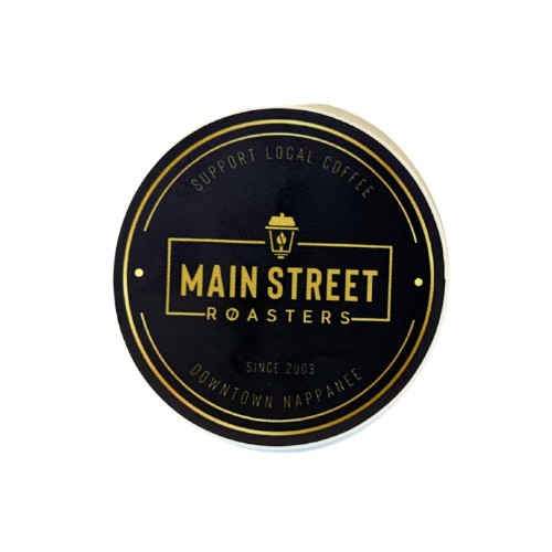 MSR Logo Sticker - Small - Main Street Roasters