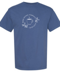 Main Street Roasters Navy Tee Front | Comfort Colors - Main Street Roasters